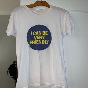 White tee shirt from Urban. Hardly worn